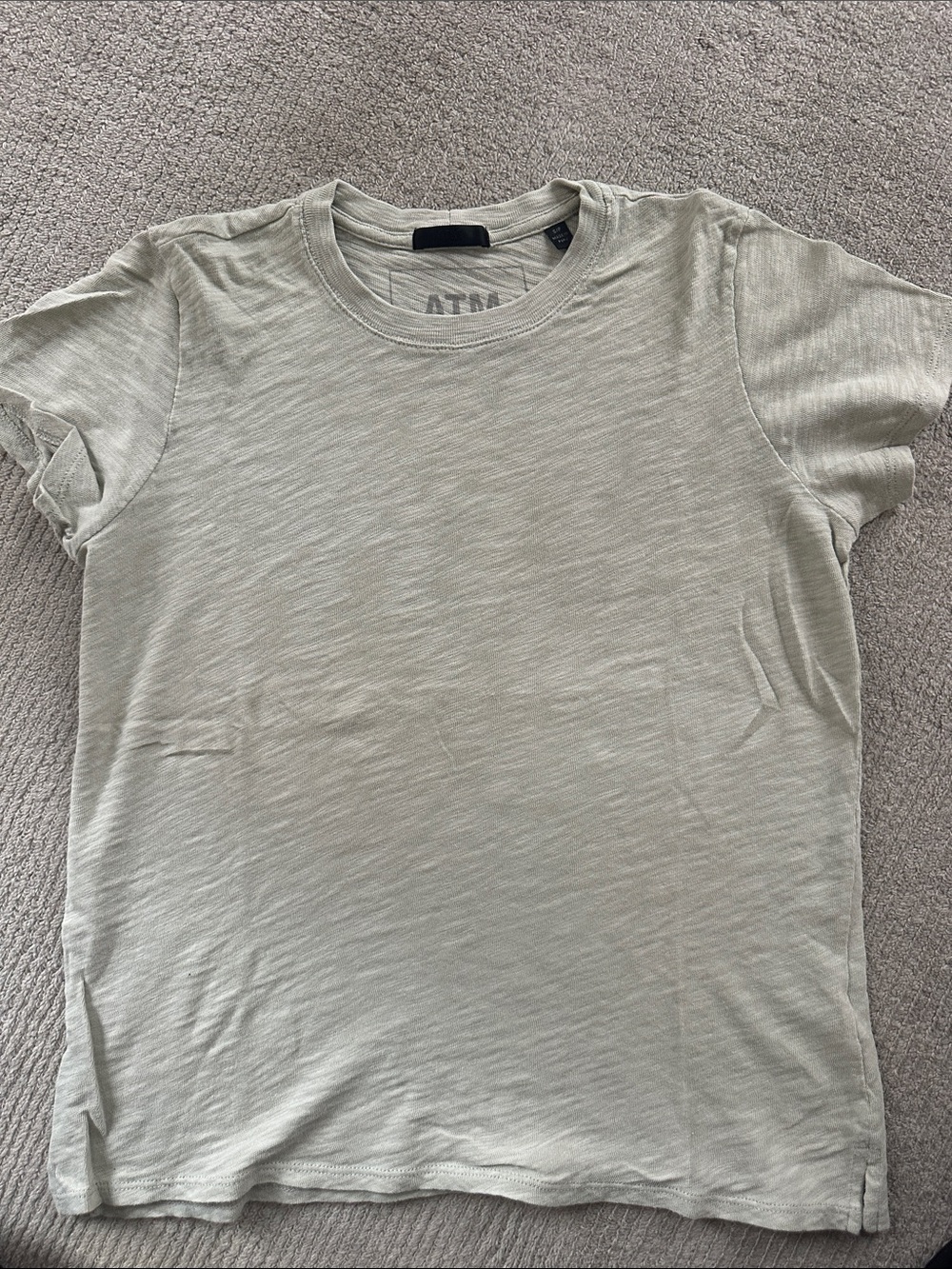 ATM Anthony Thomas Melillo Light Sage Short Sleeve Tee